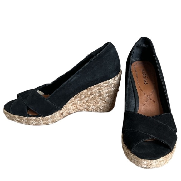 Matisse Rita Suede Wedge Espedrille - Picture 4 of 6